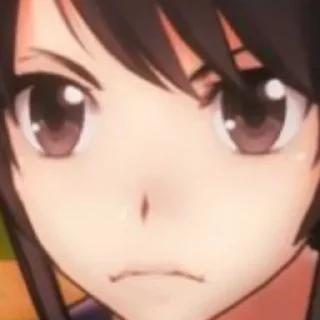 😳 emoji Аяно Аиши Telegram sticker 13 of 61
