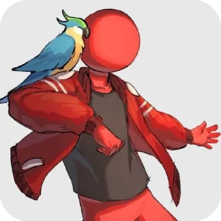 🐦 emoji Красный абобус Telegram sticker 15 of 37