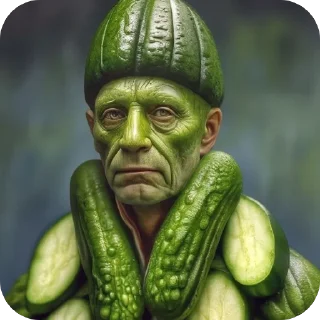 😞 emoji Огурцы 🥒 Telegram sticker 11 of 22