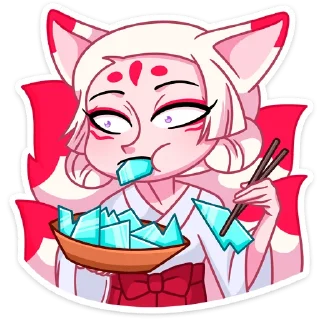 🤤 emoji Жрица-кумика @nyasticks Telegram sticker 19 of 49