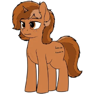 😕 emoji Sign : pack created by @mlpstickers Telegram sticker 17 of 46