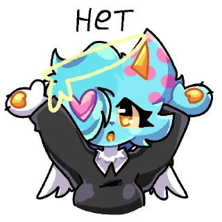 👎 emoji Fox Arika Telegram sticker 2 of 27