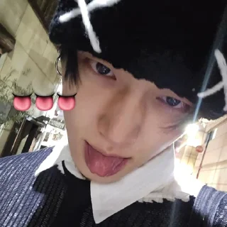 🙈 emoji yeonjun @kweqix Telegram sticker 10 of 30