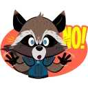 😏 emoji Guardian Of The Galaxy @stickersb2b Telegram sticker 3 of 29
