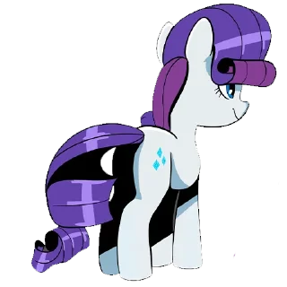 ❤️ emoji Rarity Optimus by @mlpstickers Telegram sticker 10 of 12