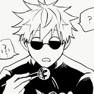 🤩 emoji Аниме стикеры тут @AnimeStickkerss @TgEmodziBot Telegram sticker 6 of 50