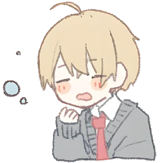 Sticker from Мальчишки Токидоки @Nyasticks