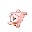 🙃 emoji Пиксельные стикеры @anime4_arts Telegram sticker 20 of 49