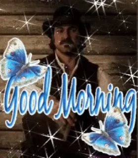😜 emoji Dutch Van Der Linde ➡️ @Ctikerubot Telegram sticker 19 of 34