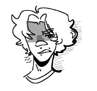 😾 emoji Рён попал не в ту вену Telegram sticker 7 of 22