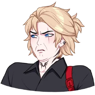🤨 emoji Самые ах*енные стикеры - @AniPics_bot Telegram sticker 24 of 48