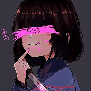 Sticker from ❤️✨𝙵𝚛𝚒𝚜𝚔✨❤️ ~ @stickers_undertale