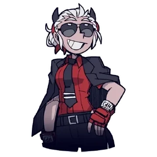 Sticker from Helltaker (@dasein0)