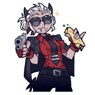Sticker from Helltaker (@dasein0)