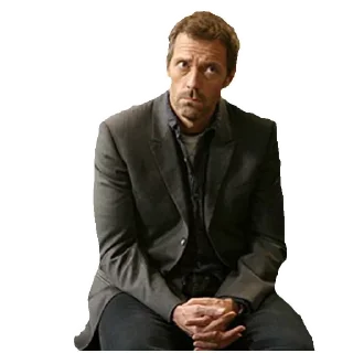 🧐 emoji Dr.House @stickersb2b Telegram sticker 16 of 18