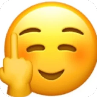 🫥 emoji Чмо Telegram sticker 9 of 18
