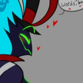 🖤 emoji 🖤Асмодеус💚 Telegram sticker 12 of 34