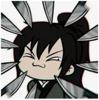🔪 emoji Ге(ни)и книг Тунсю🥰 Telegram sticker 13 of 73