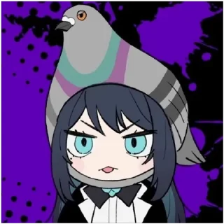 🐦 emoji I Love Ado @prstickers Telegram sticker 15 of 30
