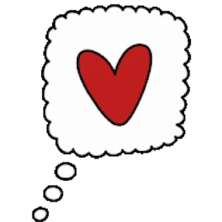 ❤️ emoji Больше стиков тут: @stikery4 Telegram sticker 7 of 50