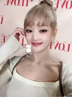 Sticker from Minnie