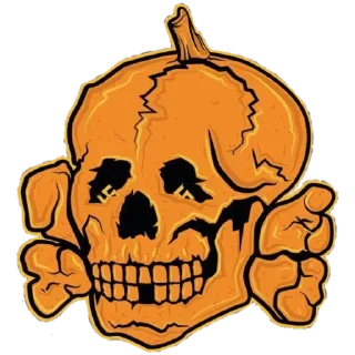🎃 emoji Склад мёртвых голов Telegram sticker 9 of 116