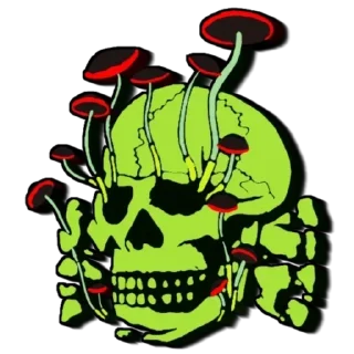 ☠ emoji Склад мёртвых голов Telegram sticker 24 of 116