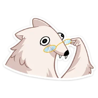 🤓 emoji Больше стиков тут: @stikery4 Telegram sticker 2 of 48