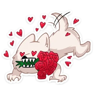 😍 emoji Больше стиков тут: @stikery4 Telegram sticker 6 of 48