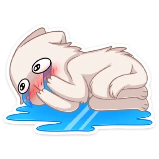 😭 emoji Больше стиков тут: @stikery4 Telegram sticker 16 of 48