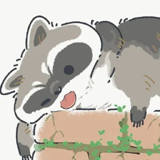 😔 emoji еноты Telegram sticker 20 of 67
