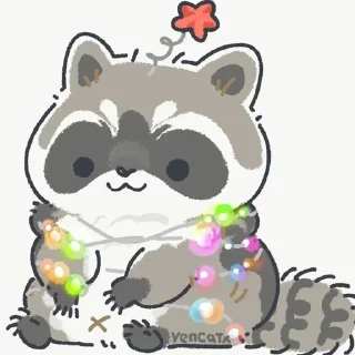 🎄 emoji еноты Telegram sticker 13 of 67