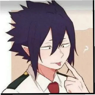 🟦 emoji Тамаки Telegram sticker 16 of 60