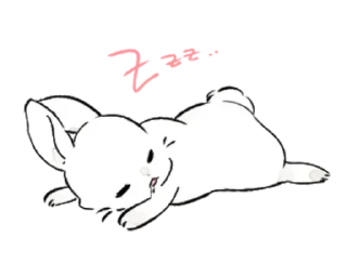 😪 emoji ᤋᥲᥔκᥲ ➜ @wexsavi ` 🐇 Telegram sticker 5 of 40