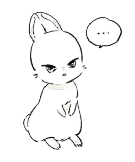 😶 emoji ᤋᥲᥔκᥲ ➜ @wexsavi ` 🐇 Telegram sticker 14 of 40