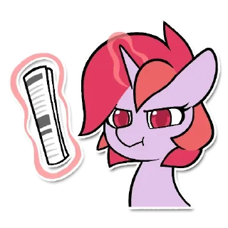 🗞 emoji best ponies by @mlpstickers Telegram sticker 10 of 63