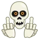 🖕 emoji о да ➡️ @Ctikerubot Telegram sticker 5 of 13