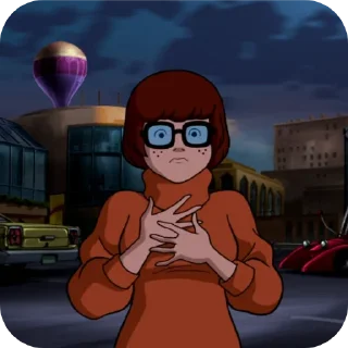 👍 emoji Скуби-Ду Telegram sticker 9 of 30