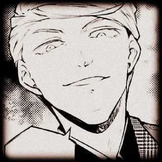 😏 emoji 105 chapter BSD by @DazaiStickers Telegram sticker 8 of 30