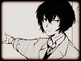 👈 emoji 105 chapter BSD by @DazaiStickers Telegram sticker 11 of 30