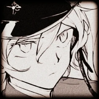 🤨 emoji 105 chapter BSD by @DazaiStickers Telegram sticker 19 of 30