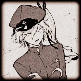 🤨 emoji 105 chapter BSD by @DazaiStickers Telegram sticker 17 of 30