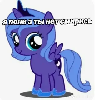 😎 emoji ПОНИ ➡️ @Ctikerubot Telegram sticker 9 of 24