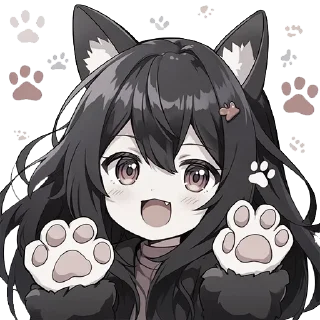🖤 emoji @Stickersloving Telegram sticker 11 of 25