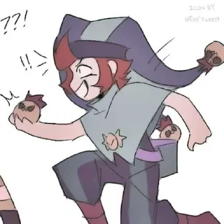 😜 emoji Сегодня на Честера Telegram sticker 20 of 118