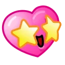 🤩 emoji Анонимный чат: @anonimnyi_chatbot 💓 Telegram sticker 10 of 37