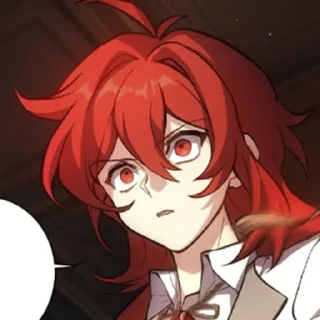 😨 emoji кица дилюк Telegram sticker 7 of 60