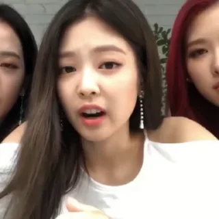 😅 emoji Jennie @seomoki Telegram sticker 3 of 15