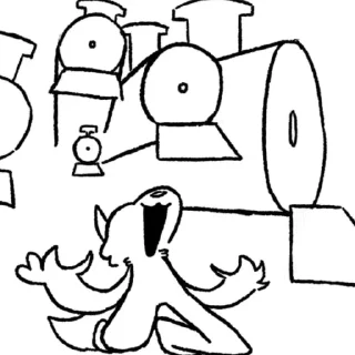 🚂 emoji aimkid Telegram sticker 7 of 61