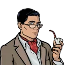 Sticker from Sterling Archer